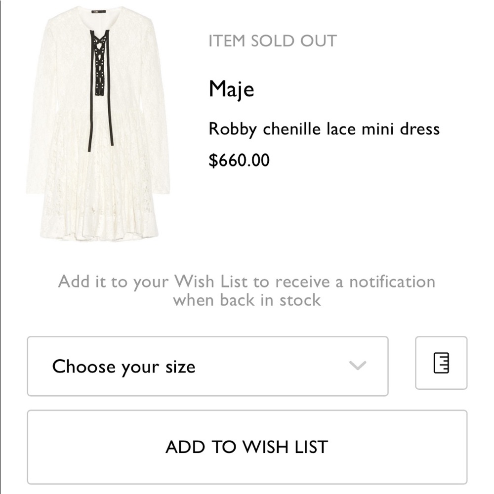 Maje Dress